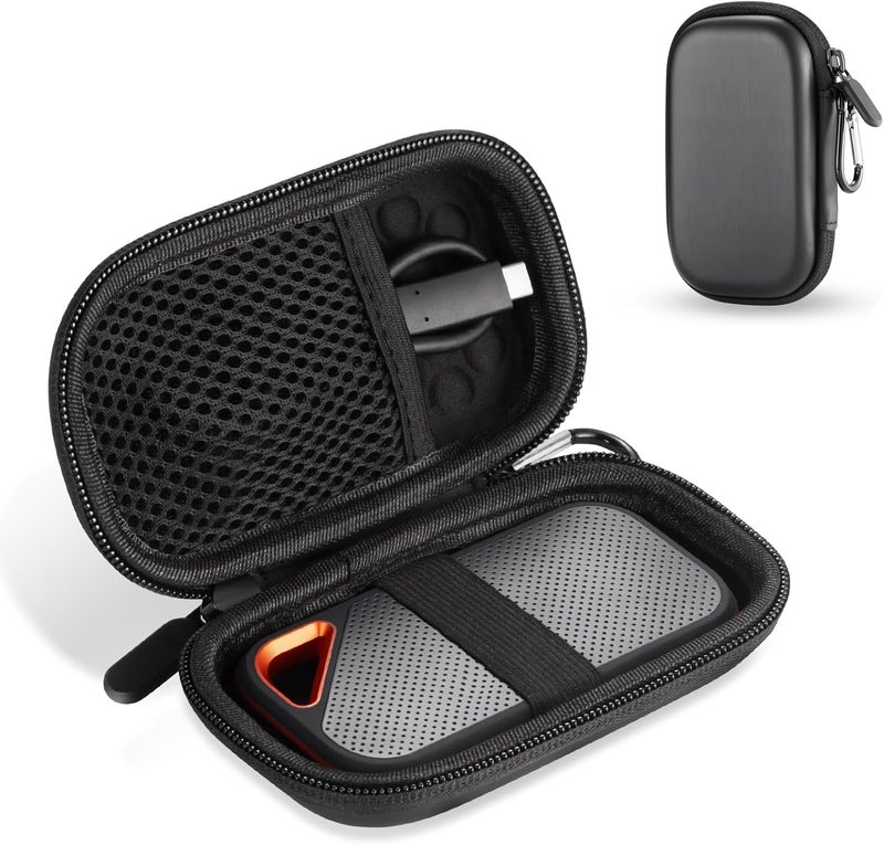 TYSORETY Hard Case Compatible with SanDisk Extreme Pro/SanDisk Extreme Portable External SSD 500GB 1TB 2TB, Portable Protective Storage Travel Bag (Box Only) - Image 1